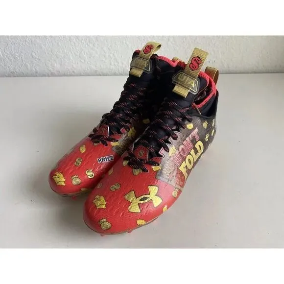 Under Armour Spotlight MC Jackpot Football Cleats Men’s Size 11.5 3025121-600