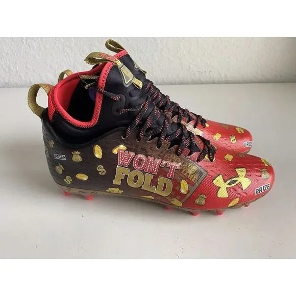 Under Armour Spotlight MC Jackpot Football Cleats Men’s Size 11.5 3025121-600