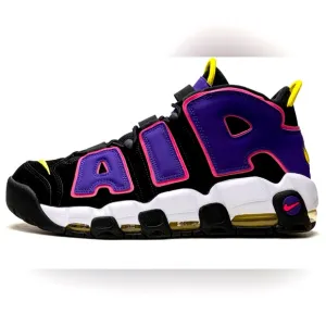 UNISEX Nike Air More Uptempo &quot;Black/Multi/Court Purple