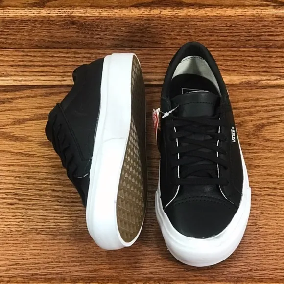 Vans Court DX Leather Black Shoes