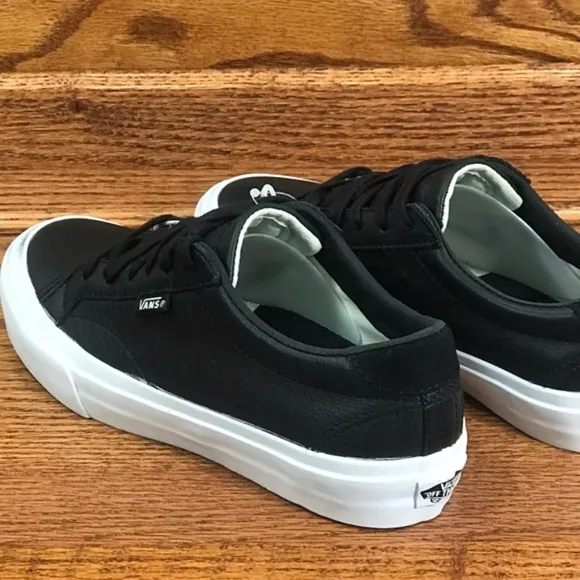 Vans Court DX Leather Black Shoes