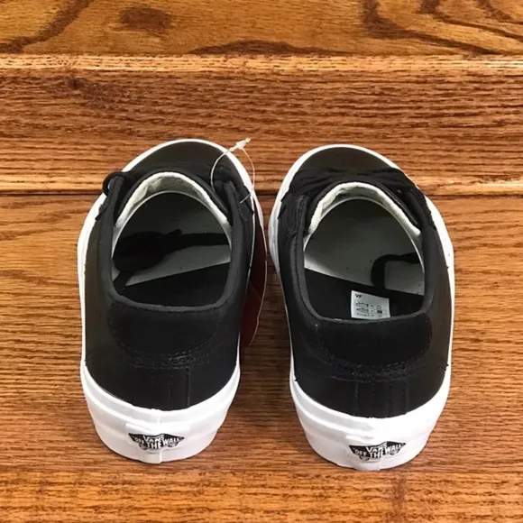 Vans Court DX Leather Black Shoes