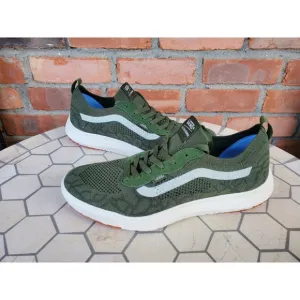 Vans Men Sz 7.5 Shoe UltraRange vr3 low chive Olive Green Military VN0A4BXBE021