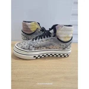 Vans Super Comfycush S Blotched Multi/Marshmallow Men’s 8.5 Women’s Size 10