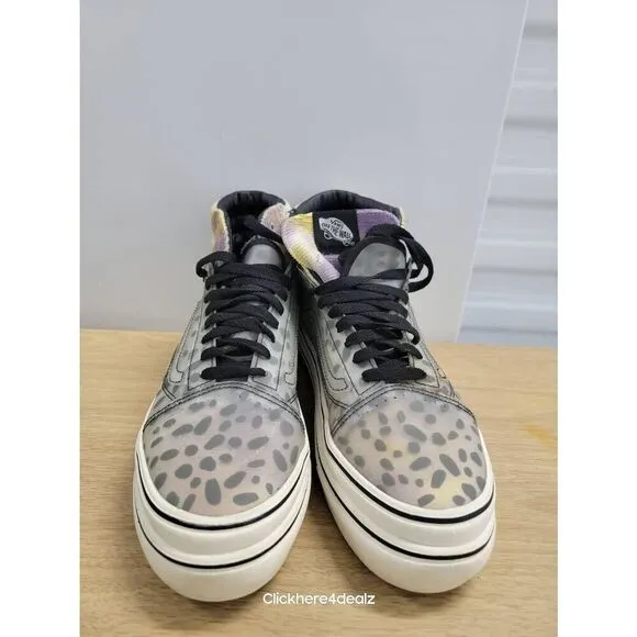 Vans Super Comfycush S Blotched Multi/Marshmallow Men’s 8.5 Women’s Size 10