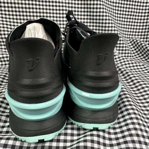 Vimazi NWT Men's Trail Z2 Black Blue Athletic Trail Running Runner Shoes Size 12