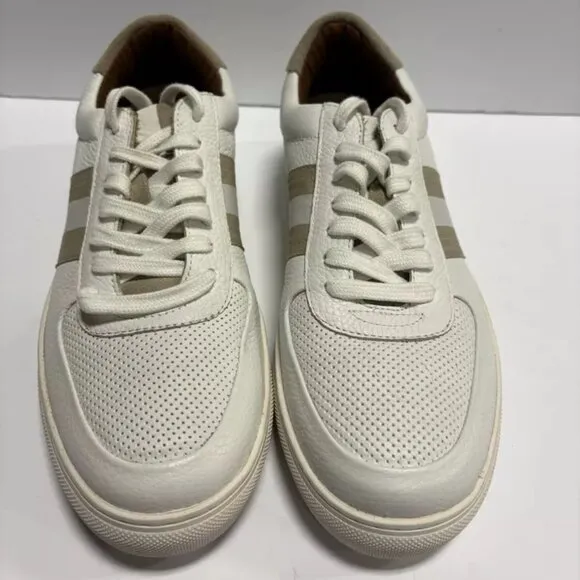Vince Camuto Men’s Salim Court Sneakers White, Size 11 M