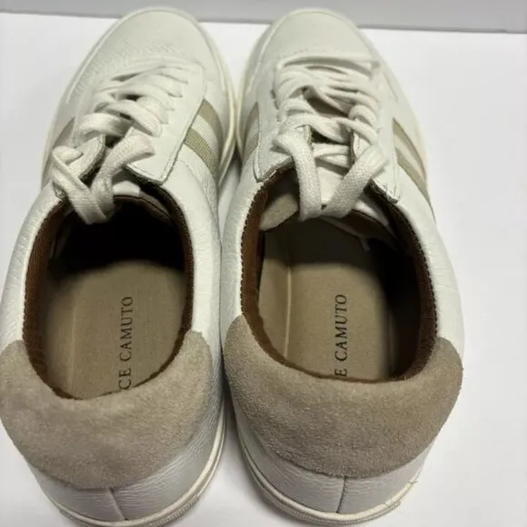 Vince Camuto Men’s Salim Court Sneakers White, Size 11 M