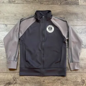 Vintage Paris Saint-Germain Neymar Full Zip Gray Soccer Jacket Made USA Kids 10