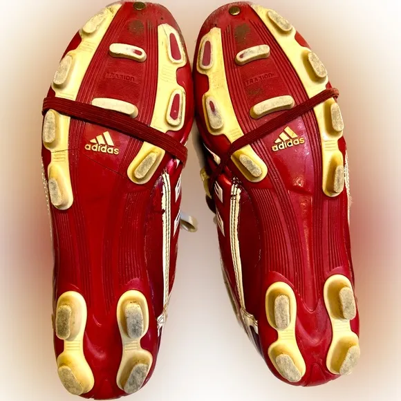 VTG ADIDAS PREDATOR ABSOLUTE SOCCER FOOTBALL SOFTBALL CLEAT CLEATS SHOES SZ: 5.5