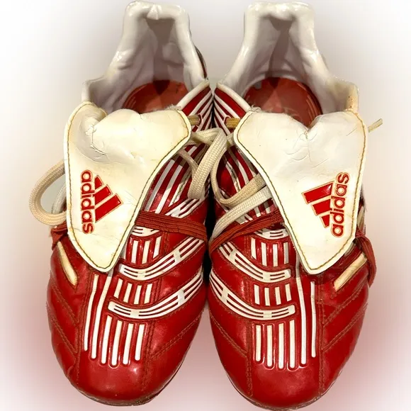 VTG ADIDAS PREDATOR ABSOLUTE SOCCER FOOTBALL SOFTBALL CLEAT CLEATS SHOES SZ: 5.5
