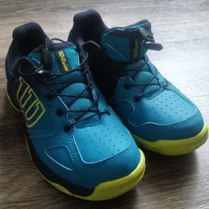 Wilson Blue and Yellow Sneakers for Performance