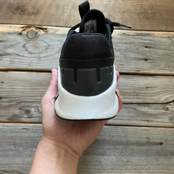 Women Size 10.5 / Size 9 Men Nike Free Metcon 5 Black White Gym Trainer Sneakers