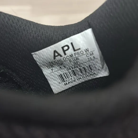 Women’s APL Black Athletic/Running/Gym/Training Sneakers