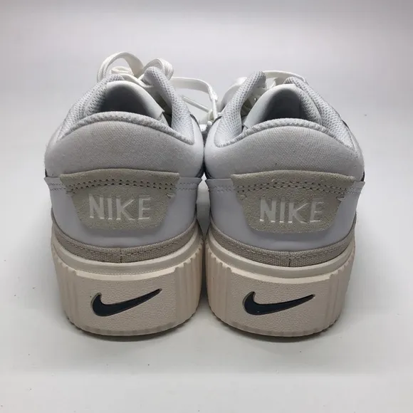 Women’s Nike court legacy lift White/Blue DM7590-104 USED  R-Mark Sz6.5