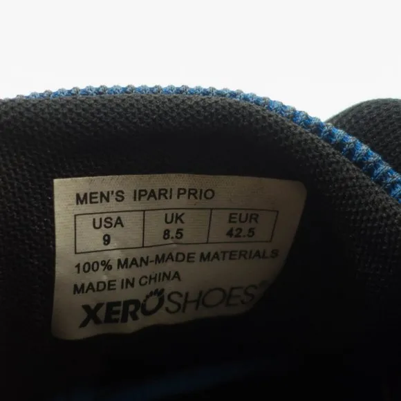 Xero Ipari Prio Barefoot Trail Running Shoes - Men's Size 9