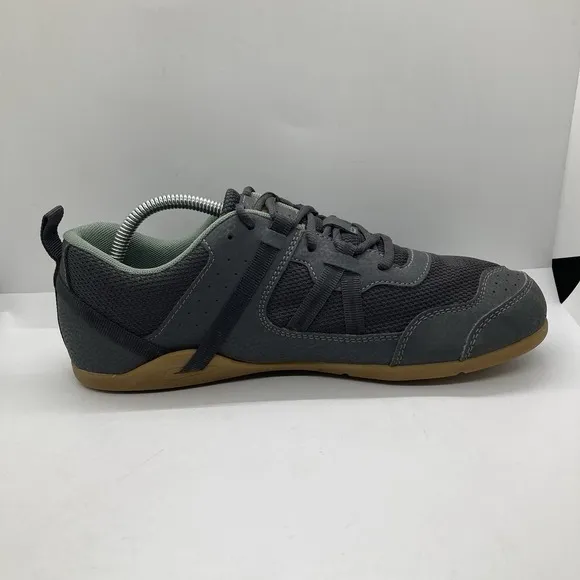 Xero Shoes Mens 9 Prio Running Gray Barefoot Sneaker Minimalist Trail Hiking
