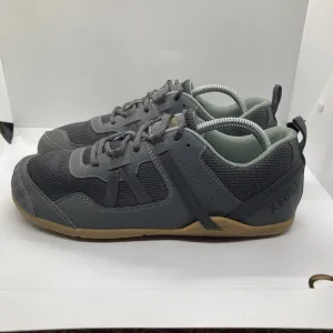 Xero Shoes Mens 9 Prio Running Gray Barefoot Sneaker Minimalist Trail Hiking