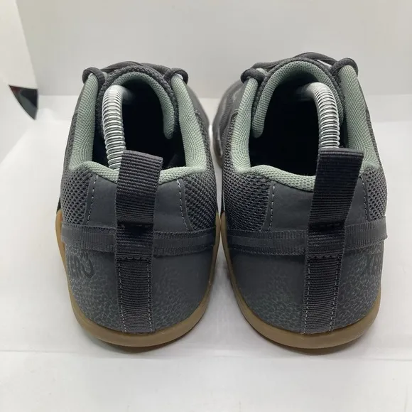 Xero Shoes Mens 9 Prio Running Gray Barefoot Sneaker Minimalist Trail Hiking