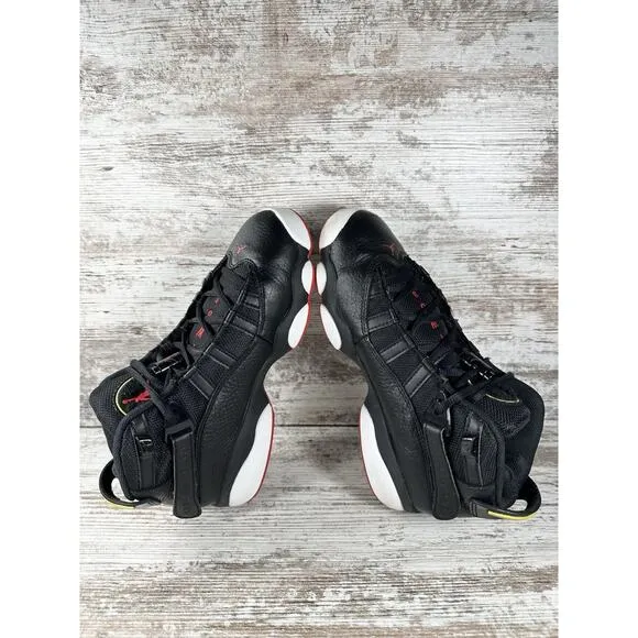 Youth Nike Air Jordan 6 Rings (GS) Black Sneakers Sz 5.5Y Athletic Gym