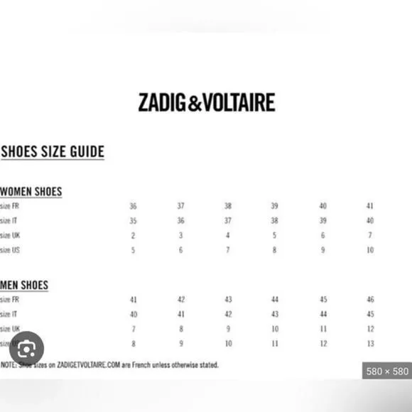 Zadig &amp; Voltaire NIB Amee Wing Court Shoes in Black Size‎ FR39/US8 MSRP $658