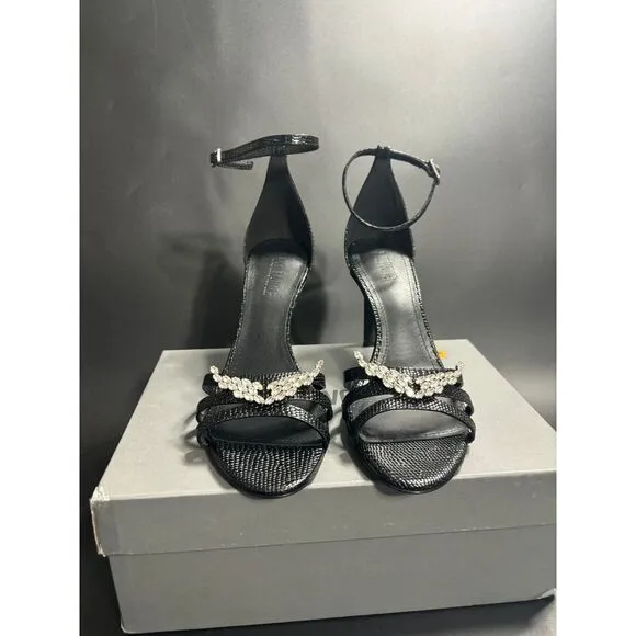Zadig &amp; Voltaire NIB Amee Wing Court Shoes in Black Size‎ FR39/US8 MSRP $658